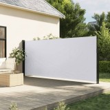 Copertina laterala retractabila, alb, 160 x 600 cm GartenMobel Dekor, vidaXL