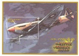 Sierra Leone 2001 - Aviatie , colita dantelata , MNH.Mi.Bl.495