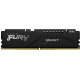 Memorie FURY Beast Black 16GB DDR5 5200MHz CL36 KF552C36BBE-16, Kingston