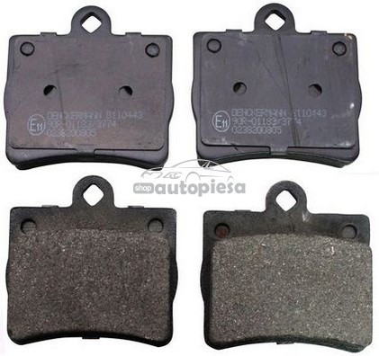 Set placute frana,frana disc MERCEDES C-CLASS (W202) (1993 - 2000) KRIEGER 0950006286