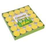 Set lumanari Citronella Tealight, 50 bucati, General