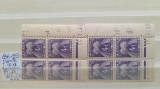 1946-1955 France tip Gerbes YT=84 bl4 coins dates MNH, Nestampilat