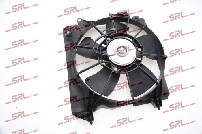 Ventilator radiator Honda Hr-V (Ru) 15-, motor: 1.8, 310 mm; 2 pini, SRLine, 19015-51B-H01; 19020-RSA-G01