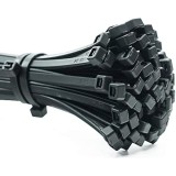 Set 100 Coliere Soricei Fasete Bride plastic cu rezistenta UV 300x3.6mm