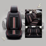 Cumpara ieftin Set huse Scaune Auto Universale Lux, Negru Rosu, 9 buc