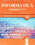 Cumpara ieftin Informatica. Varianta C++ (manual pentru clasa a XI-a)