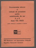 C10609 - DOCUMENTATIE TEHNICA, INDICATII PROIECTARE UMEZITOARE DE AER A SI B