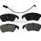 Set placute frana,frana disc AUDI A6 (4G2, C7, 4GC) (2010 - 2016) KRIEGER 0950006069