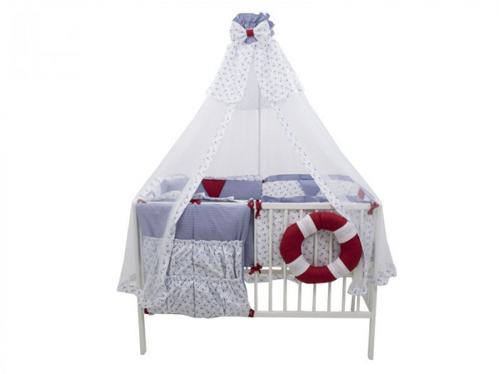 Lenjerie MyKids Ocean 9 Piese 120x60 cm