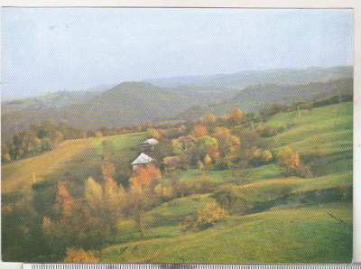 bnk cp Zona Cetatii Chioarului - Vedere - necirculata - marca fixa foto