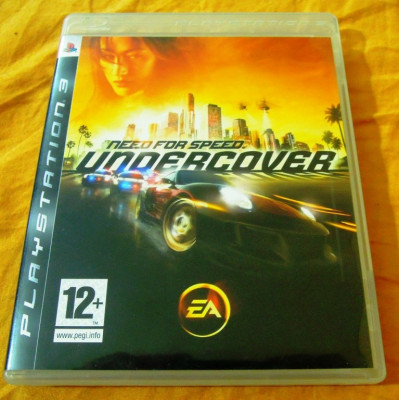 Need for Speed Undercover, NFS, PS3, original foto