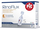 Ser Fiziologic Rinoflux, 20 Fiole x 5ml, Steril, Curatare Nazala, Aerosoli, Igiena Ochilor, PIC ARTSANA