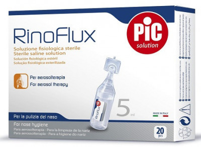 Ser fiziologic rinoflux 20x5ml foto