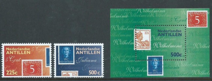 ANTILELE OLANDEZE 1998 EXPOZITIE FILATELICA