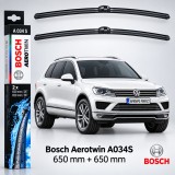 Cumpara ieftin Ștergătoare Volkswagen Touareg Van 7P5 | A034S &ndash; BOSCH