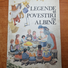 carte pentru copii - legende si povestiri cu albine - anii '60