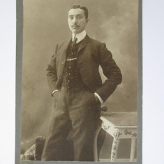 Fotografie pe carton 165 x 107 mm Julietta-București circa 1900