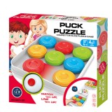 Joc de logica puzzle contracronometru pentru copii 4+ cu piese colorate