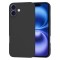 Husa silicon iPhone 16 Techsuit SoftFlex, negru