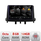Navigatie Renault Megane 3 / Fluence Android 12 2K QLED 8GB RAM 128GB