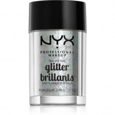 NYX Professional Makeup Face & Body Glitter Brillants sclipici pentru față și corp culoare 07 Ice 2.5 g