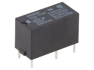 Releu Electromagnetic 5VDC 8A SPST-NO foto