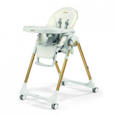 Scaun de masa 2 in 1 Prima Pappa Zero Follow Me, Gold, Peg Perego