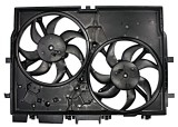 GMV radiator electroventilator Peugeot Boxer 2006-2014/Citroen Jumper 2006-2014 2,2 Hdi 88kw; 3,0 Hdi 115kw ; Diesel, Fara AC, 220W+300W/390+390mm; 2