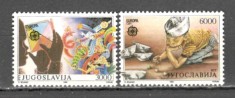 Iugoslavia.1989 EUROPA-Jocuri de copii SE.747 foto
