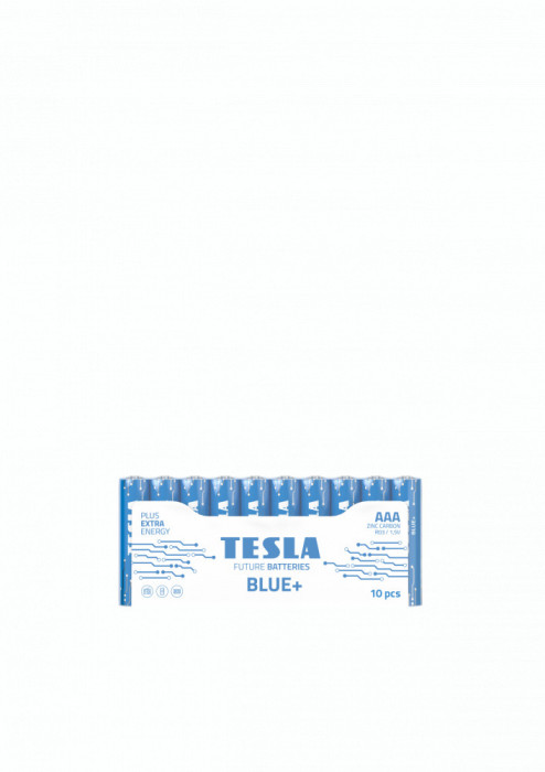 Baterii AAA Blue+ 1099137011 Voltaj 1,5 Zinc Carbon 10 bucati