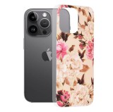 Cumpara ieftin Husa pentru iPhone 14 Pro Max, Techsuit Marble Series, Mary Berry Nude