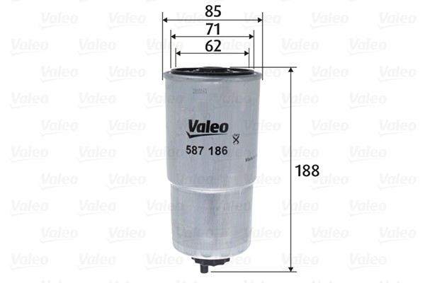 VALEO 587186 filtru combustibil