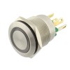 Intrerupator anti-vandalism, OFF-(ON), &Oslash;19mm, BULGIN, MPI002/28/GN, T154583