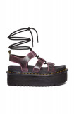 Cumpara ieftin Dr. Martens sandale de piele Nartilla XL femei, culoarea roz, cu platforma, DM31540379