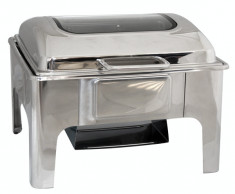 RAKI Chafing dish inox 43,5x39x29cm cu capac transparent (0193553-1) foto