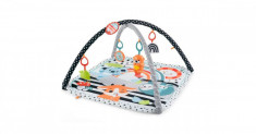 Fisher Price Grow With Me 3in1 Play Mat - Animale #black-and-white foto