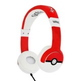 Casti cu fir pentru copii OTL Pokemon Pokeball - rosu, CD Media