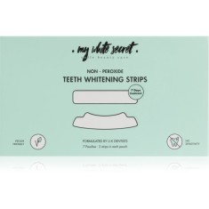 My White Secret Non - Peroxide Teeth Whitenings Strips benzi pentru ablirea dintilor pentru dinti 7 buc