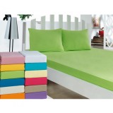 Protecție saltea frotir SleepProtect by Coneltex, dimensiuni 90-100x200 cm, dreptunghiulară, culoare crem
