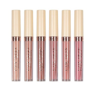 Set rujuri de buze, Handaiyan, Rose Matte Liquid Lipstick, 6 , B foto