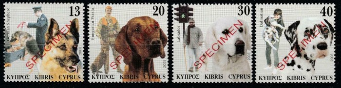 CIPRU 2006 FAUNA ANIMALE DOMESTICE CAINI SUPRATIPAR SPECIMEN