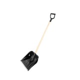 Cumpara ieftin Lopata Zapada Kingfisher Smart Basic, Coada Lemn, Maner Ergonomic, Lama Plastic, Negru