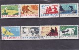 TSV @ - 1962 LP 544 PESCUITUL SPORTIV, ȘTAMPILAT