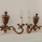 Set de 2 superbe aplice din bronz masiv