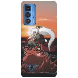 Husa compatibila cu Motorola G20 model Jiraiya Sensei Naruto Anime, Silicon, TPU, Viceversa, Transparent, Carcasa