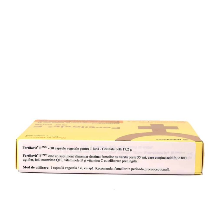 Fertilovit F 35 plus, 30 capsule, Gonadosan Fertilovit F 35 plus, 30 capsule, Gonadosan