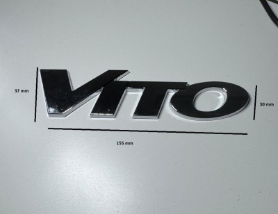 Emblema scris VITO 2004-2014 foto