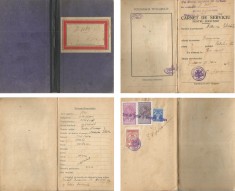 Romania, Carnet de serviciu pentru servitori, Timisoara, 1941 foto