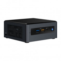 Sistem PC Intel NUC8i3BEH2, Intel Core I3-8109U, pana la 32 GB, Intel Iris Plus 655, WiFi , Bluetooth, Negru foto