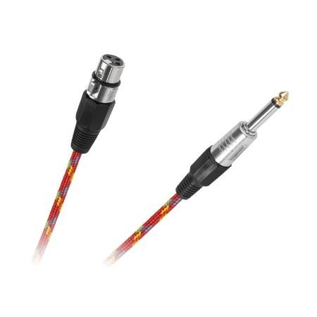 Cablu microfon XLR mama-6.3 JACK tata 3m